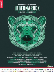 Affiche Hibernarock 2017